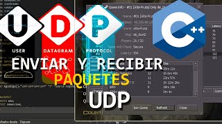 1  Winsock  Enviar y recibir paquetes UDP a un server de cs 16 [upl. by Aizek266]