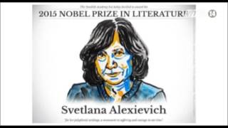 VTC14Nhà văn Belarus giành giải Nobel Văn học 2015 [upl. by Amsirak215]