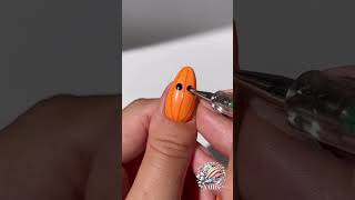 DIY Nail Design Halloween Nail Design hack nails [upl. by Doerrer]