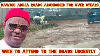 ABUJA NIGERIA TOP CITY TOUR Wike To Start Work Here Over 8 Years Abandoned Road [upl. by Ativahs]