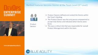 DOES14  John Kosco  Blue Agility  Discover How to Improve Productivity by Going DevOps and SAFe [upl. by Matthias]