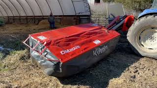 Kubota DM 2028 Disc Mower video 1 [upl. by Devy]