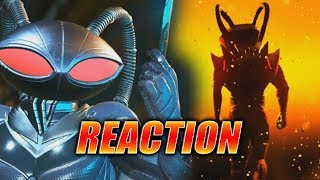 DOODS REACT Black Manta Gameplay Reveal  INJUSTICE 2 [upl. by Lizette]