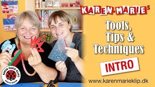 INTRO Quilling Tools Tips amp Technique  Karen Marie Klip amp Papir [upl. by Drofxer334]