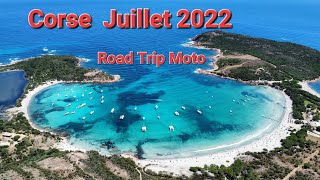 roadtrip moto Corse Juillet 2022 [upl. by Enelam755]