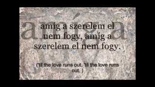 OneRepublic  Love runs out Hungarian amp English lyrics [upl. by Opaline129]