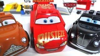 LEGO CARS 3 Smokeys Garage Stop Motion and Speed Build [upl. by Sorkin]