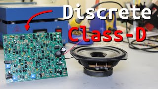 How Do Class D Amplifiers Work  Building A Discrete ClassD Amplifier [upl. by Akitan]