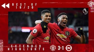 Best of 1920  United 31 Brighton  Andreas McTominay amp Rashford fire the Reds to victory [upl. by Joya]