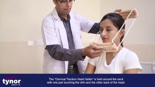 How to wear Tynor Cervical Traction Kit [upl. by Plank]