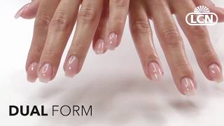 DUAL Form  PolyAcryl Gel Anleitung mit LCN FUSION [upl. by Anomas944]