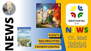 Brettspiel News der Brettspielbox 17 Mai 2024 [upl. by Rahsab]