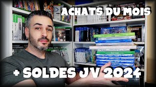 SOLDES Jeux Vidéo 2024  On commence bien lannée [upl. by Nnyl]