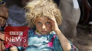 Who are the Yazidis In 60 seconds  BBC News [upl. by Nevur]