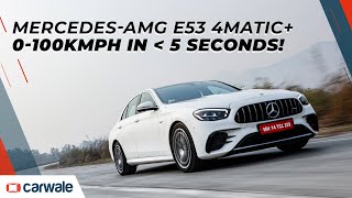 0100kmph in less than 5 seconds  MercedesAMG E53 4Matic  CarWale  Shorts [upl. by Harrison]