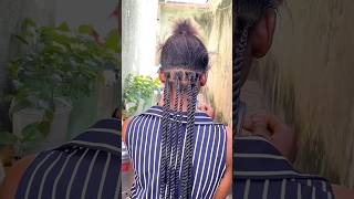 Bold twist hairstyle using yarn extension [upl. by Hueston]