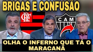 BRIGAS E CONFUSÃO TUDO SOBRE O INFERNO NO MARACANÃ FLAMENGO X ATLÉTICOMG [upl. by Puna]