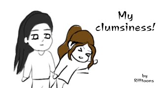 My clumsiness  animation cartoon  short story [upl. by Asilenna368]