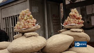 Storing grapes in form of Kangina in Afghanistan  شیوه نگهداری انگور به شکل «کنگینه» در افغانستان [upl. by Aihsekal]