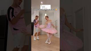 WE NEED TO KNOW 😅  APT DANCE ROSÉ amp Bruno Mars  dance trend viral couple funny shorts [upl. by Hakeber]