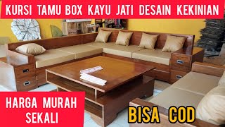 Kursi tamu Sudut box  bangku [upl. by Ardy]