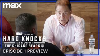 Hard Knocks Training Camp with Chicago Bears  Episode 1 Preview  Max [upl. by Neersin]