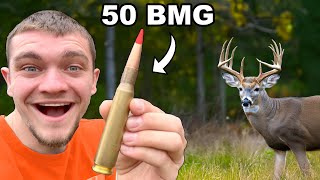 I Hunted Deer with a 50 Cal Sniper Rifle [upl. by Philina]