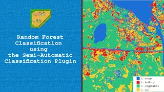 Random Forest Classification Using the SemiAutomatic Classification Plugin [upl. by Perrins]