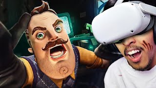 My NEIGHBOR is more Scary in VR HELLO NEIGHBOR [upl. by Novah29]