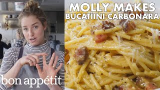 Molly Makes BAs Best Bucatini Carbonara  From the Test Kitchen  Bon Appétit [upl. by Jeffrey169]