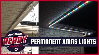 Permanent Holiday  Christmas Lights Install using Permatrack [upl. by Laise55]