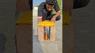 Haldi powder with Diwali Anar shorts surajkeexperiment [upl. by Saraann]