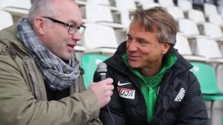 Interview mit Horst Steffen Neuer PreußenTrainer freut sich auf die Zukunft in Münster [upl. by Otrebire]