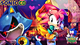 PS5 Sonic CD Sonic Origins Plus Amy Walkthrough All Time Stones [upl. by Maybelle]