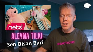 Reacting To Aleyna Tilki  Sen Olsan Bari 🇹🇷 [upl. by Ontine]