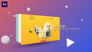 Website Presentation promo In After Effects  After Effects Tutorial  Effect For You [upl. by Adnalram]