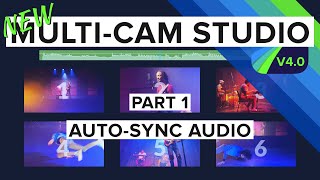 NEW MULTICAM STUDIO FOR lumafusion v4  PART 1  AUTOSYNC External Audio amp Video [upl. by Nasho595]