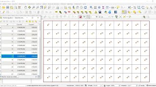 🔴 QGis  Créer un quadrillage de placettes dans un périmètre de reboisement avec Qgis [upl. by Kielty]