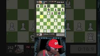 DOUBLE STARE 😳👀😱🤯👨🏾‍🍳♟️🔥 chess twitch [upl. by Eenttirb]