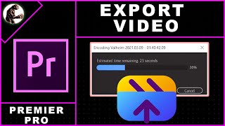 How to Export Video in Premiere Pro Beginner [upl. by Gine]