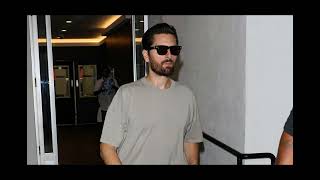 Scott Disick keeps it low key as he steps out in Beverly Hills after visiting celebrity hotspot E B [upl. by Enylodnewg]