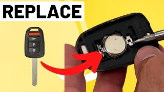 🔑 Honda HRV Key Battery Replacement Guide 20162020 🚘 [upl. by Epillihp249]