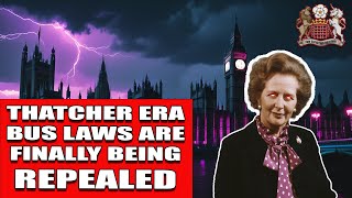 Thatcher Bus Laws Close to Being Scrapped [upl. by Selrahc]