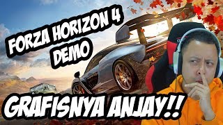 AKHIRNYA COBAIN FORZA HORIZON 4 DEMO INDONESIA [upl. by Bazil]