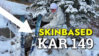 💥Finland Backcountry Skis💥OAC KAR 149 SKINBASED SKIS [upl. by Thecla]