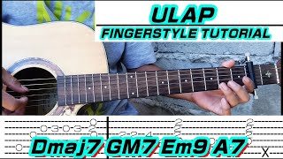 Ulap  Rob Daniel  Guitar Fingerstyle Tutorial Easy Chords  Tabs [upl. by Fay]