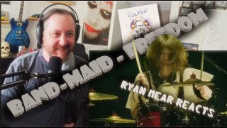 BANDMAID  FREEDOM  RYAN MEAR REACTS [upl. by Ednargel329]