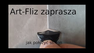 Jak położyć silikon  silikonowanie bielfliz [upl. by Lipsey]