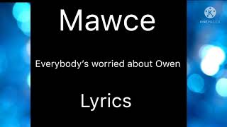 Mawce  everybody’s worried about Owen  Lyrics [upl. by Eiramenna]