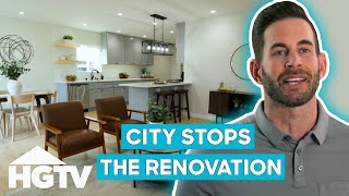 Rookie Flippers Begin Renovation Without Permits  Flipping 101 With Tarek El Moussa [upl. by Merv244]